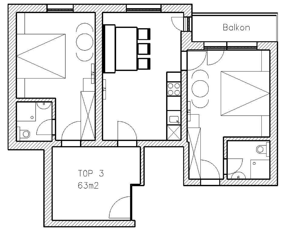 Roessle Appartement Безау Экстерьер фото