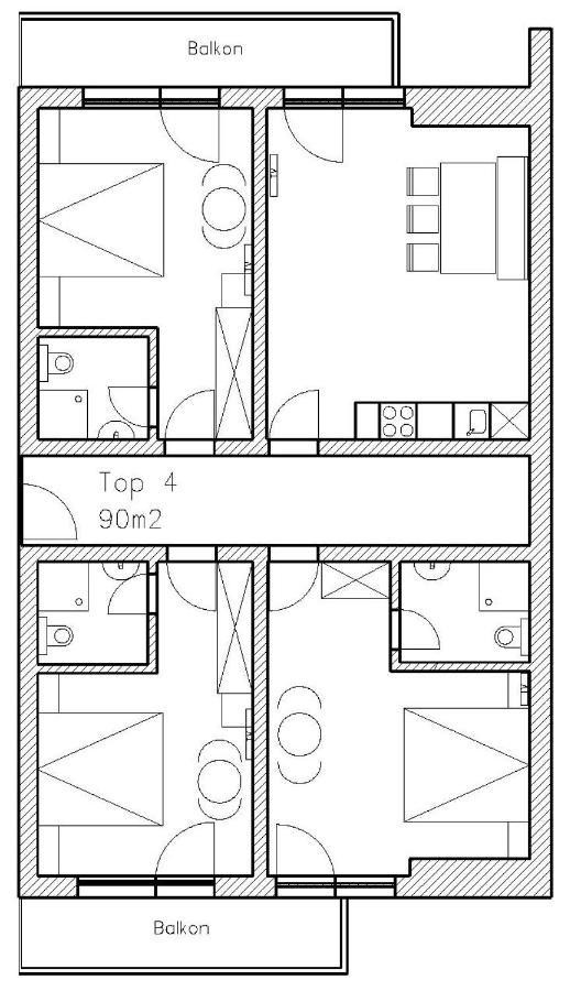 Roessle Appartement Безау Экстерьер фото