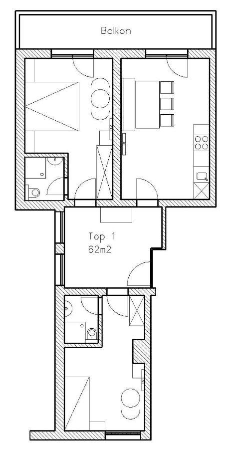 Roessle Appartement Безау Экстерьер фото